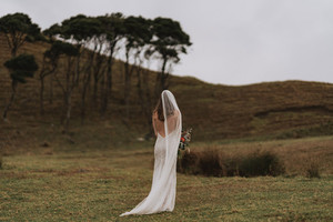 Products: Single Layer Veil Margaret Wray Bridal Designer Wedding Dresses & Couture - Otago, NZ