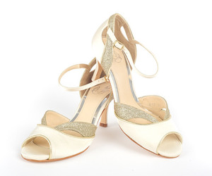 Products: Marlene Cream Wedding Dance Shoe Margaret Wray Bridal Designer Wedding Dresses & Couture - Otago, NZ