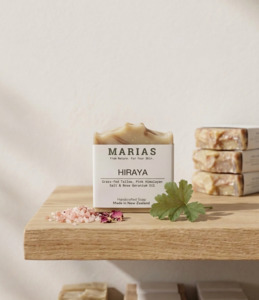 Hiraya Bar | Grass-fed Tallow, Pink Himalayan Salt & Rose Geranium
