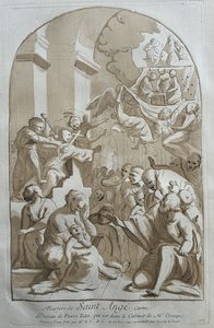 Products: comte de Caylus and Nicolas LesueurMartyre de Saint Ange, Carmeplate 113 fromthe Recueil Crozat1729/40 – Mariette Prints
