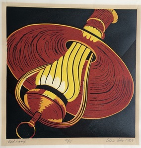 Colin CokeRed Lamp1989 – Mariette Prints