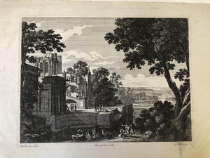 Products: Gabriel or Adam PérelleLandscape with Gothic ruinXVIIth century – Mariette Prints