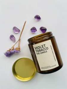 Amberjack Violet Tobacco Candle - Marigold and Amber
