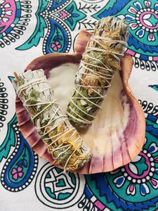 Sage Smudge Stick, Sunflower - Marigold and Amber