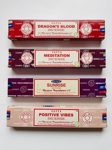 SATYA INCENSE - Marigold and Amber