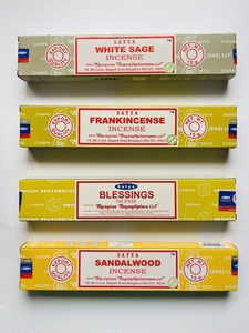 SATYA INCENSE - Marigold and Amber