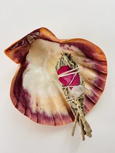 Smudge: Sage + Rose + Quartz - Marigold and Amber