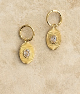 Indigo & Wolfe, Cora Earrings - Marigold and Amber