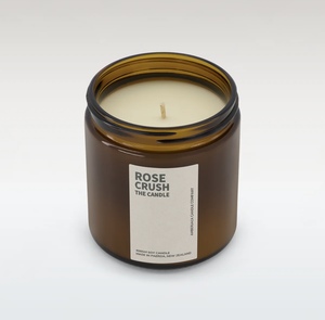 Amberjack Rose Crush the candle/ Large - Marigold and Amber