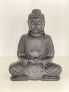 Buddha, Black - Marigold and Amber