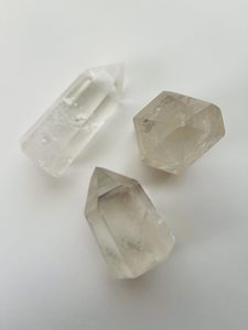 Clear Quartz Points - Marigold and Amber