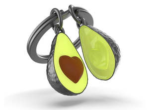 Stellar Haus Metalmorphose Keyring - Avocado