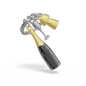 Stellar Haus Metalmorphose Keyring - Champagne