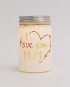 Mish Stella Haus: Stellar Haus Sparkle Jar - I love you Mum