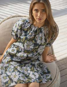 Stella Gemma: Stella + Gemma Isla Dress - Nightfall in Giverny