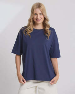 Stella + Gemma Porter Tee - Navy