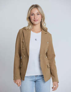Stella Gemma: Stella + Gemma Dayna Jacket - Camel