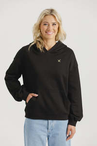 Home Lee: Homelee Alpine Elliot Hoodie Black with Gold