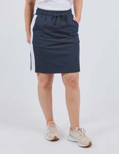 Elm Nico Fleece Skirt - Navy