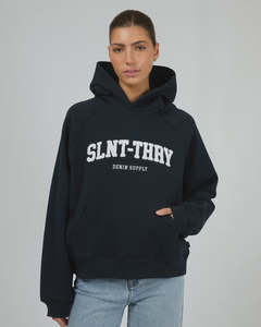 Silent Theory: Silent Theory Focus Hoodie - Navy