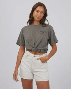 Silent Theory Ace Club Tee - Coal