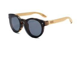 Moana Rod: Moana Road Sunglasses - Marilyn Monroe Tortoise with Wooden Arms