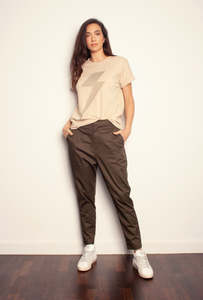 The Others: The Others The Relaxed Pant Dark Olive