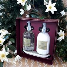 Gifts Homeware: Peppermint Grove Hand & Body Wash + Body Cream - Champagne & Red Raspberry