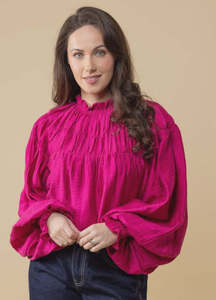 Charlo Jontee Long Sleeve Top - Pink