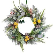 Urban Native Wreath Green & Yellow 64cm