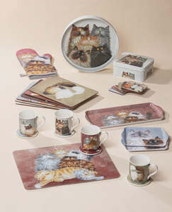 Ashdene Kim's Cats Mug & Coaster