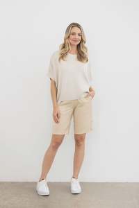 Mi Moso Moss Ella Knit - Champagne