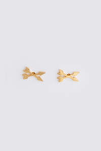 Stilen: Stilen Cross Arrow Gold Earrings