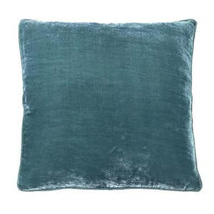 Le Forge 1: Le Forge Cushion Crushed Velvet Aqua