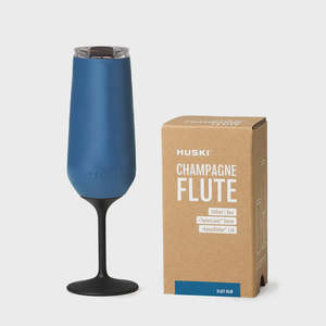 Huski: Huski Champagne Flute - Slate Blue