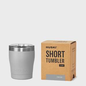 Huski: Huski Short Tumbler - Stone Grey