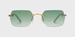 Prive Revaux Eyewear: Prive Pevaux Sunglasses - The DB Touch Green