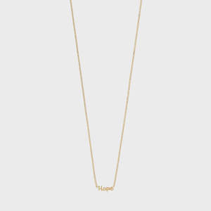 Pilgrim Hope Recycled Necklace - Gold Plated