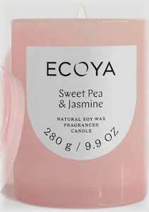 Ecoya: Ecoya Metro Candle - Sweet Pea & Jasmine