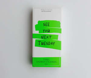 Ha Naturally Shower Steamers Pack of 3 - See you next Tuesday