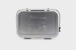 Artisanal VW T1 Bus Portable BBQ Grill - Stainless Steel