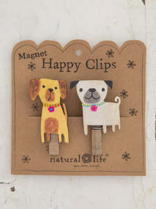 Artisanal Magnet Bag Clips - Dog