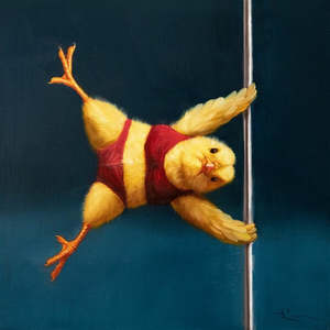 Image Vault: Image Vault Black Box Frame - Pole Chick Iron