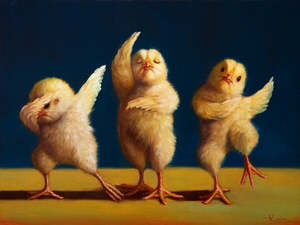 Image Vault: Image Vault Black Box Frame - Dancer Chicks