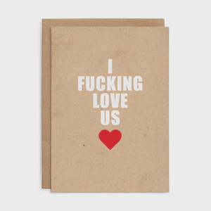 Defamations Card - I F**king Love Us