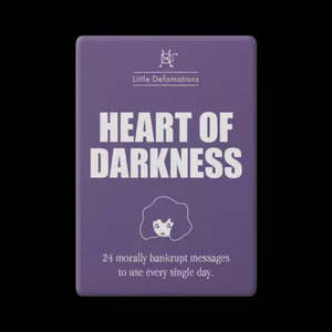 Defamations Heart of Darkness-  Box of Message Cards