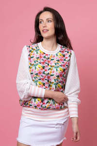 Charlo: Charlo Wolf Me Wednesday Top - Tracey