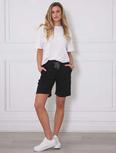 Monaco Jeans: Monaco Jeans Riley Short - Black
