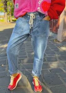 Hammill & Co Track Jean - Stonewash