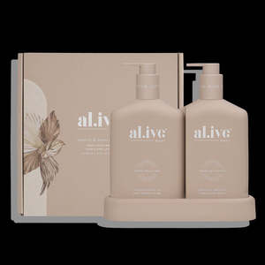 al.ive Wash & Lotion Duo - Apricot & Sweet Fig
